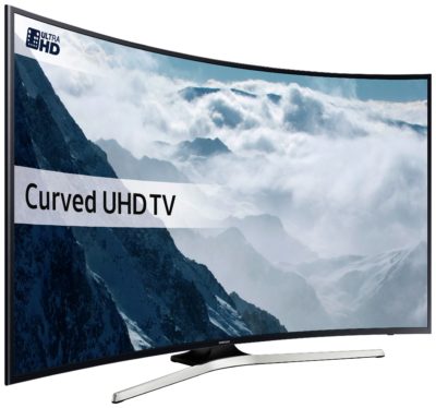 Samsung - 40 Inch - 40KU6100 - Curved Ultra HD - Smart 4K LED TV.